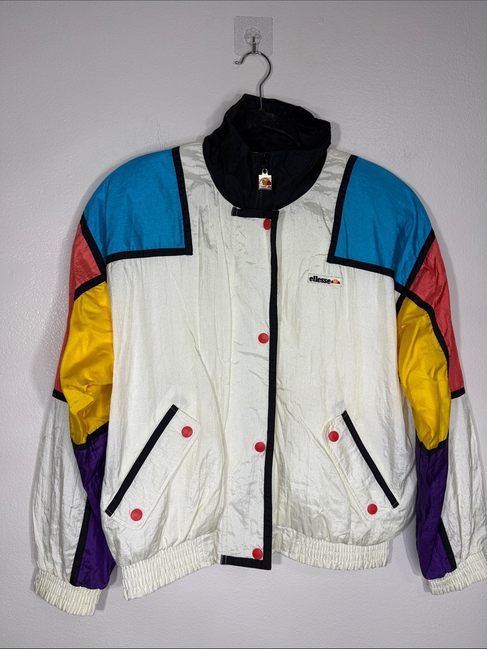 Vintage 90s Ellesse Women's Track Jacket AND Shirt SET